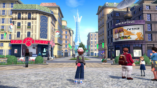 Pokémon Legends: Z-A – byens torv