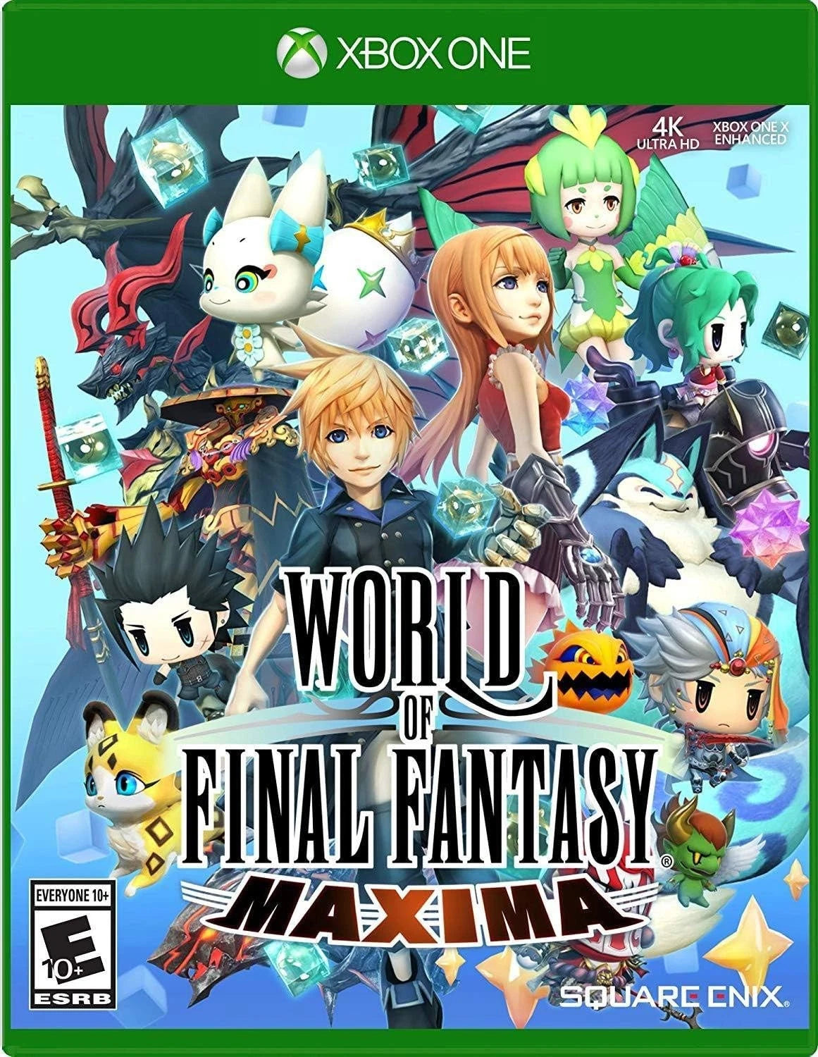 World of Final Fantasy Maxima – import – Xbox One – forside