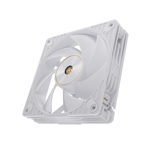 ASUS ProArt PF120 hvid 3-pak – en blæser skråt ovenfra
