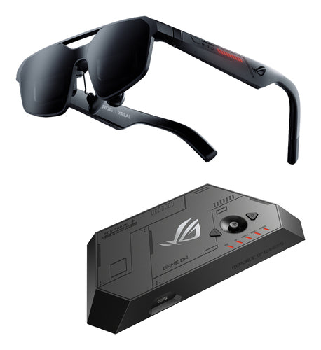 ASUS ROG XREAL R1-N – AR-briller og medfølgende Control Dock