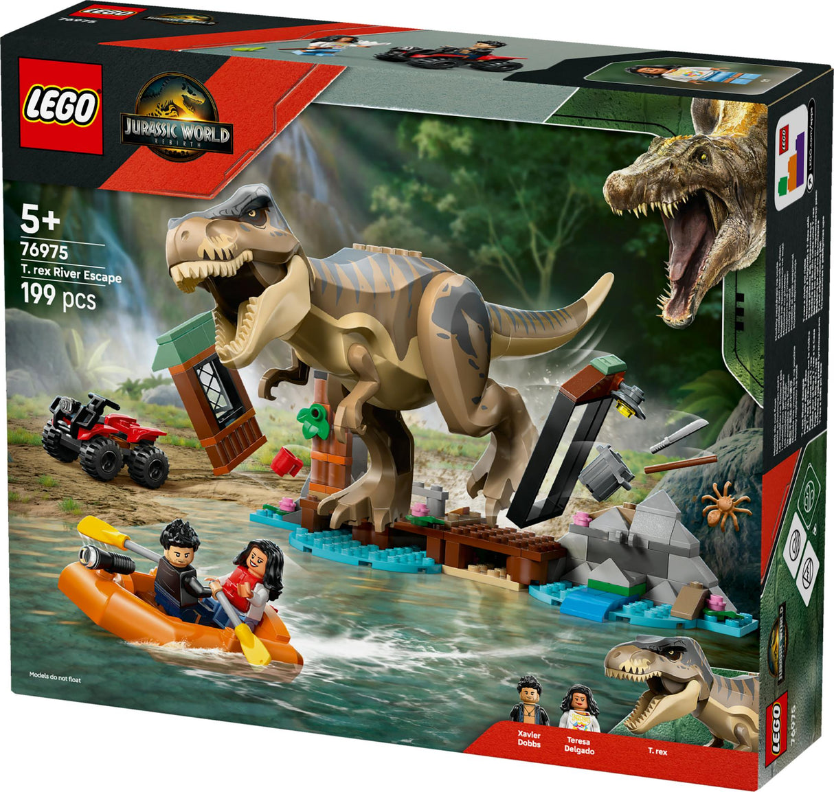 Lego - T. rex River Escape (6533325) LEGO