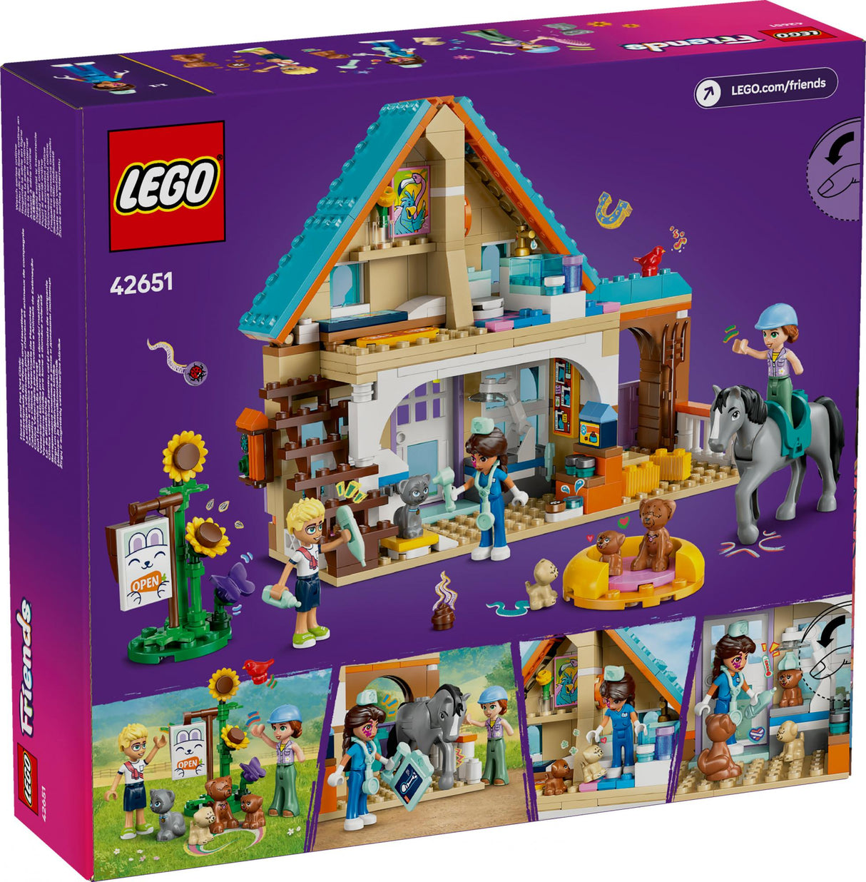 LEGO 42651 Friends Veterinary Clinic for Horses and Pets LEGO