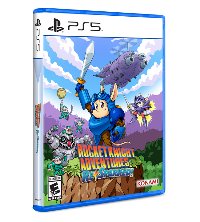 Rocket Knight Adventures: Re-Sparked (Limited Run) (Import) – PlayStation 5 – spilomslag