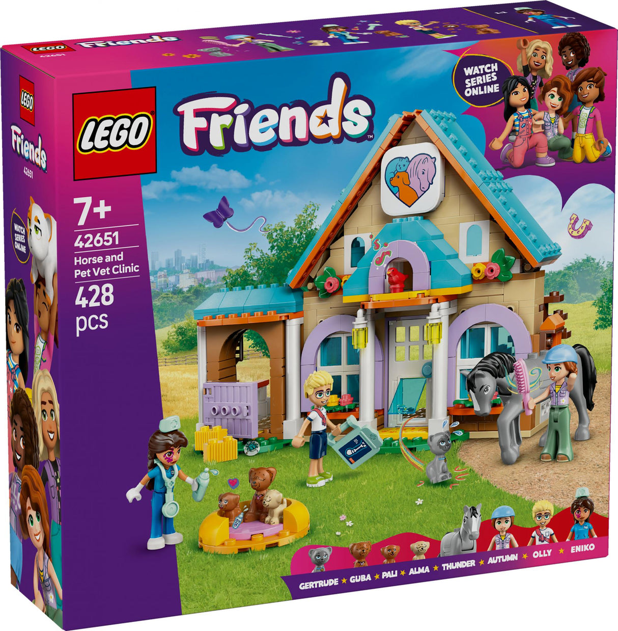 LEGO 42651 Friends Veterinary Clinic for Horses and Pets LEGO
