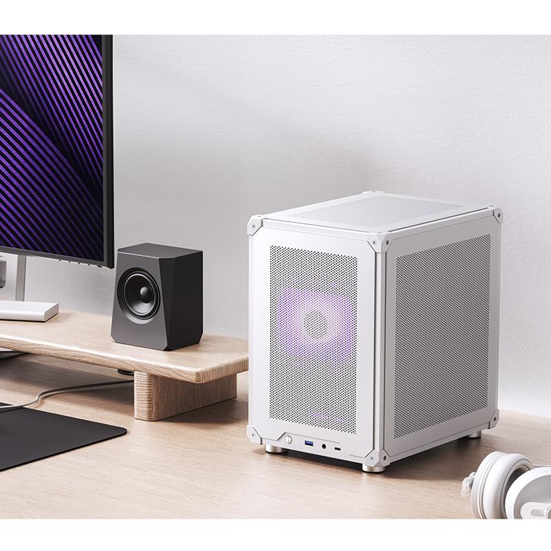Jonsbo C6 Micro-ATX Case - White Dongguan Sibositong Industrial Co., Ltd. (Jonsbo)
