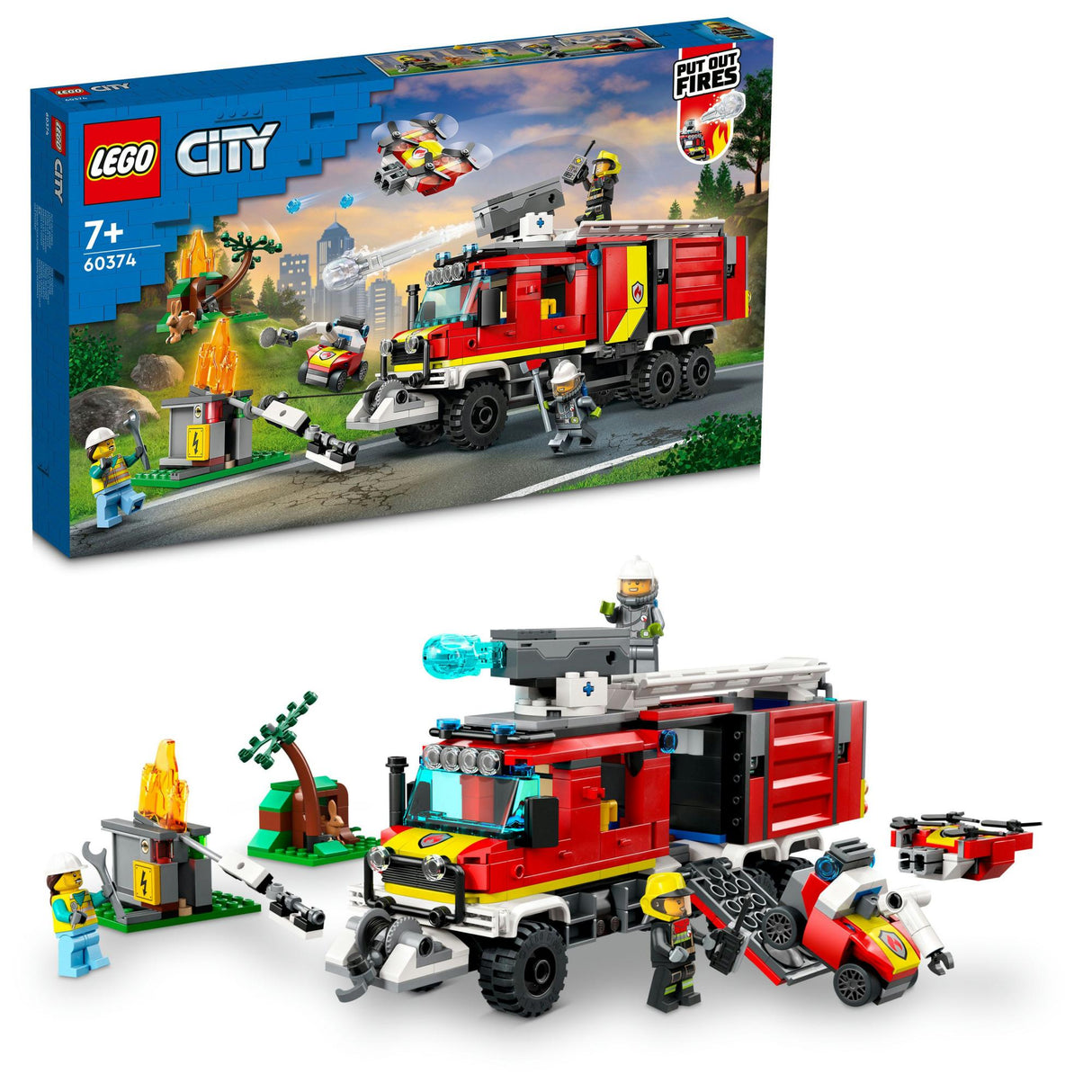 LEGO 60374 City Fire Brigade Command Vehicle LEGO