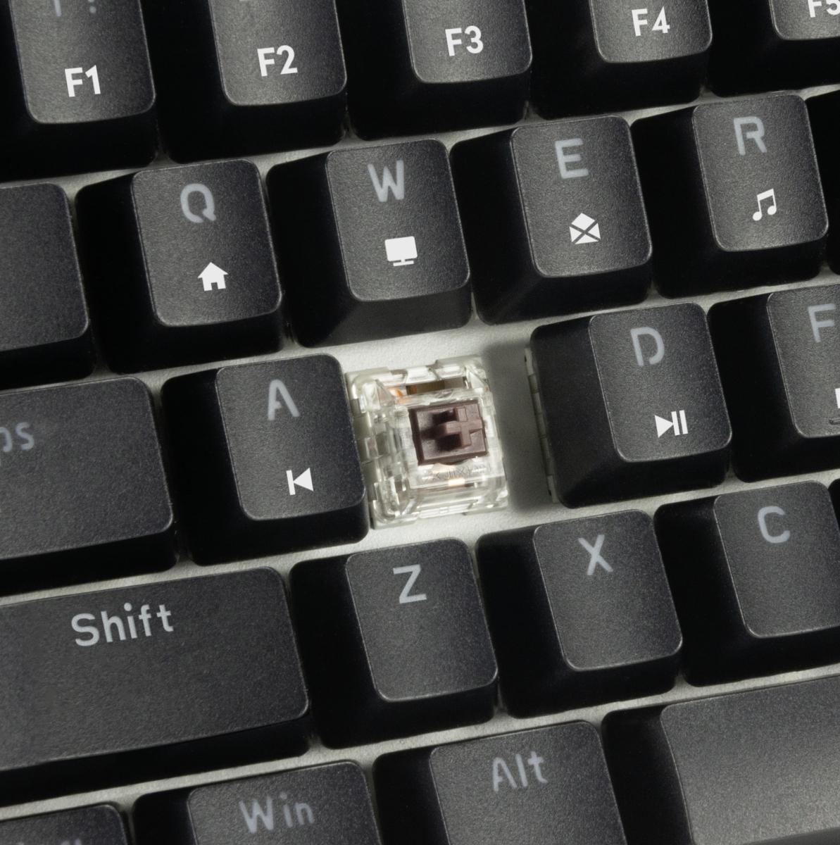 Speedlink - ATMOS RGB Rainbow Mechanical 60% Gaming Keyboard with brown switches, black - US layout Speedlink
