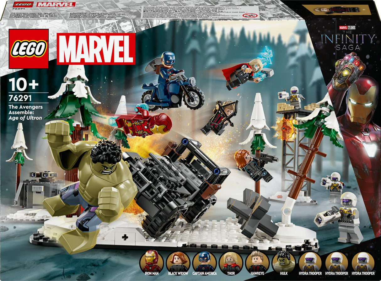 LEGO 76291 Marvel Super Heroes Avengers Assemble: Age of Ultron, construction toy LEGO