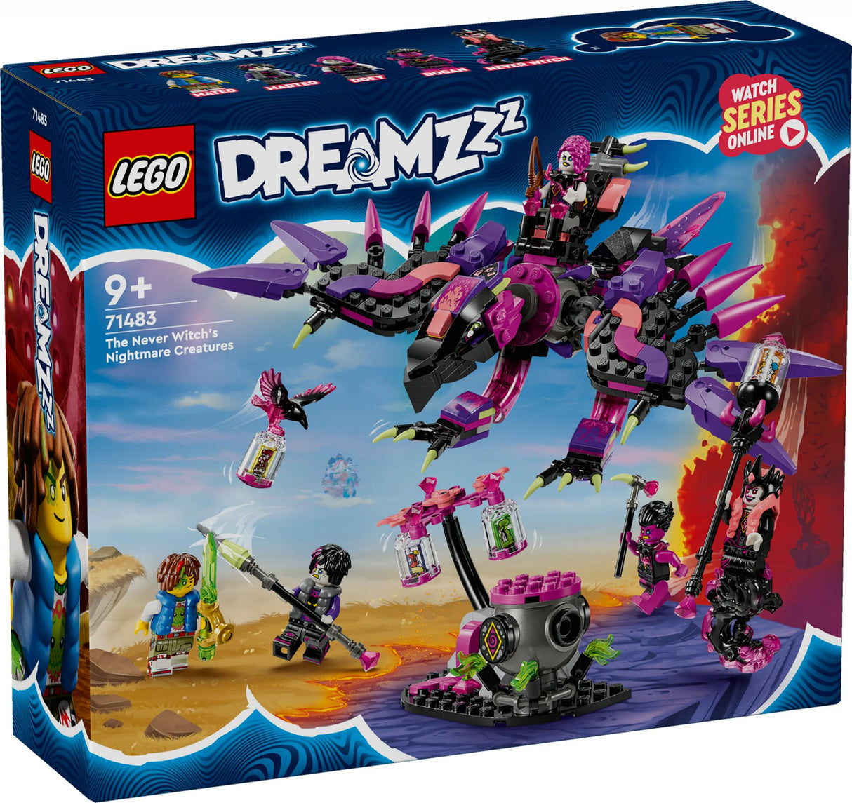 LEGO 71483 DREAMZzz The Neverwitch's Nightmare Creatures LEGO