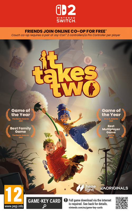 It Takes Two – Nintendo Switch 2 – spilomslag