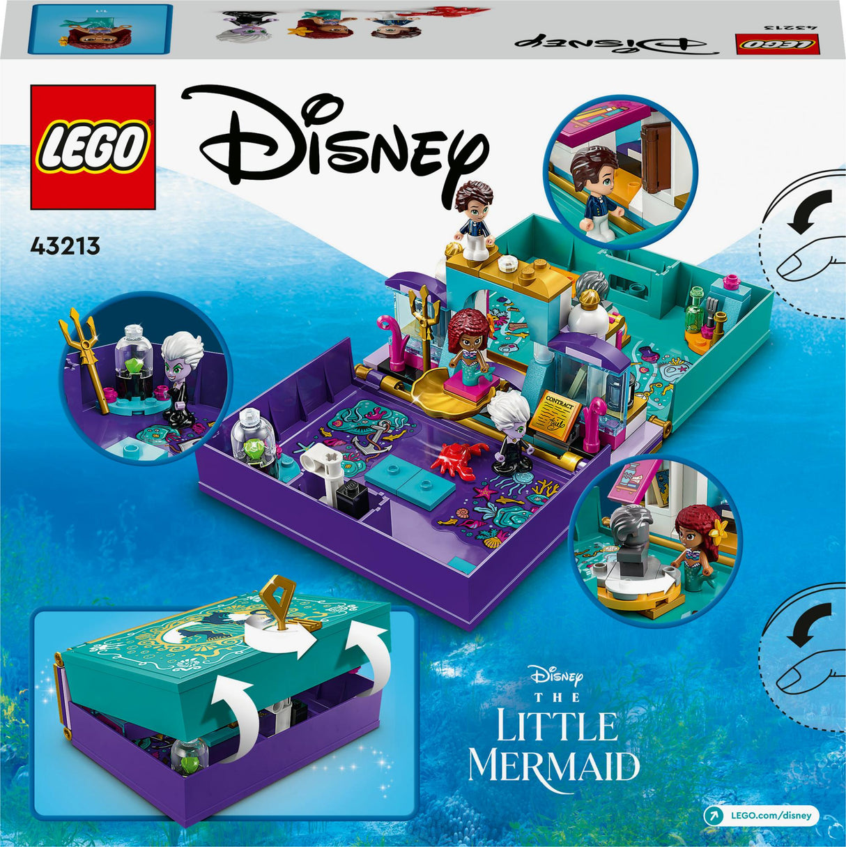 LEGO Disney Princess - The Little Mermaid Story Book (43213) LEGO