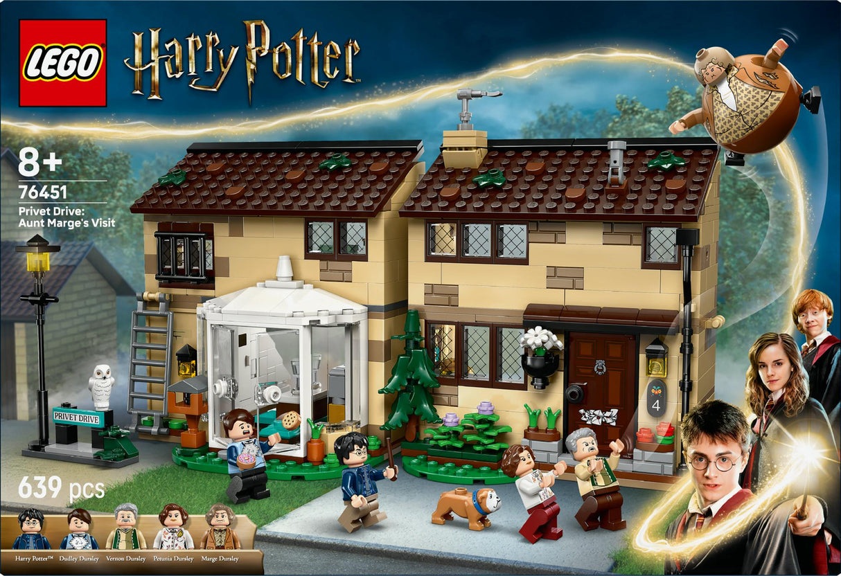 LEGO 76451 Harry Potter Privet Drive: Aunt Marge's Visit LEGO