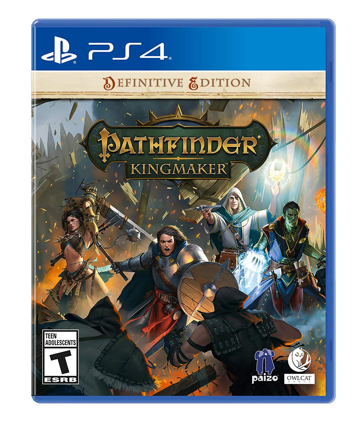 Pathfinder: Kingmaker Definitive Edition (Import) – PlayStation 4 – spilcover