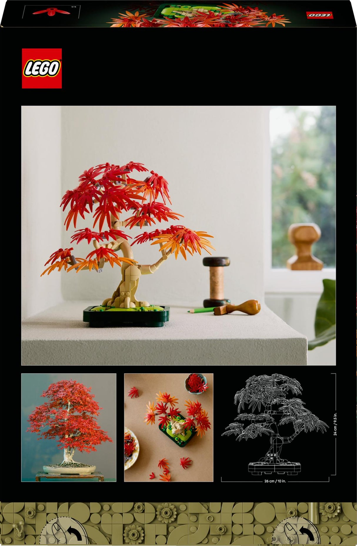 LEGO 10348 Botanicals Japanese Red Maple - Bonsai Tree LEGO