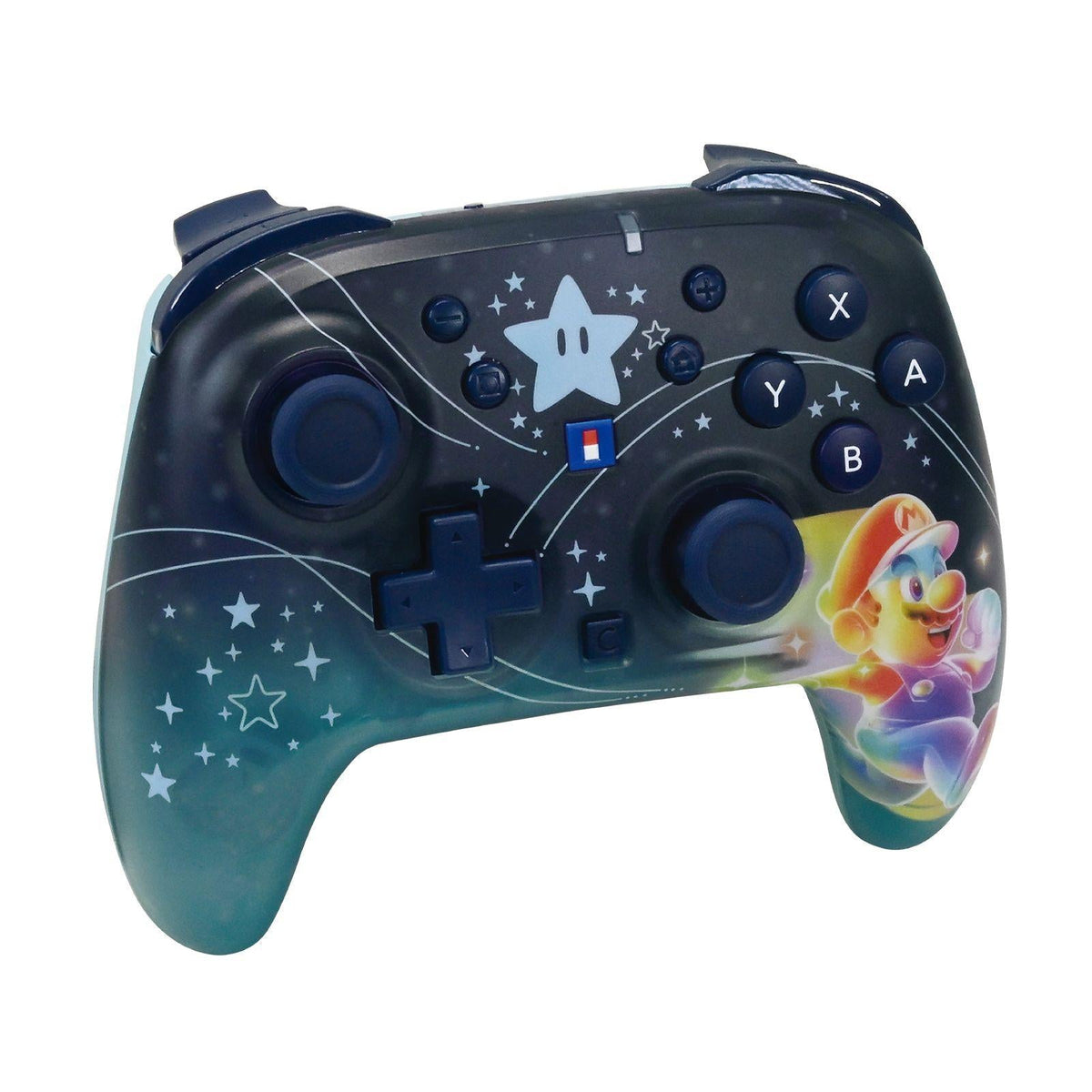HORI - Wireless Horipad Turbo (Universe Mario) - Nintendo Switch 2 - Blue HORI
