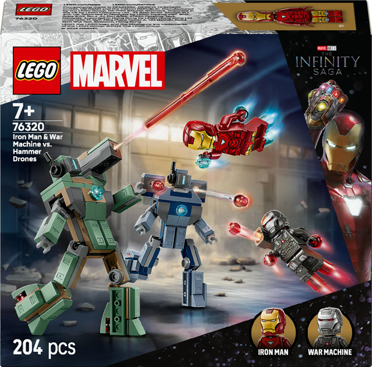 LEGO - Super Heroes - Iron Man & War Machine vs. Hammer Drones (76320) LEGO