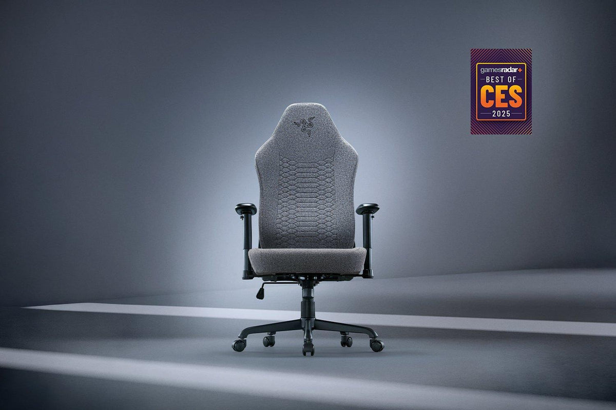 Razer - Iskur V2 X Light Grey Gaming Chair Razer