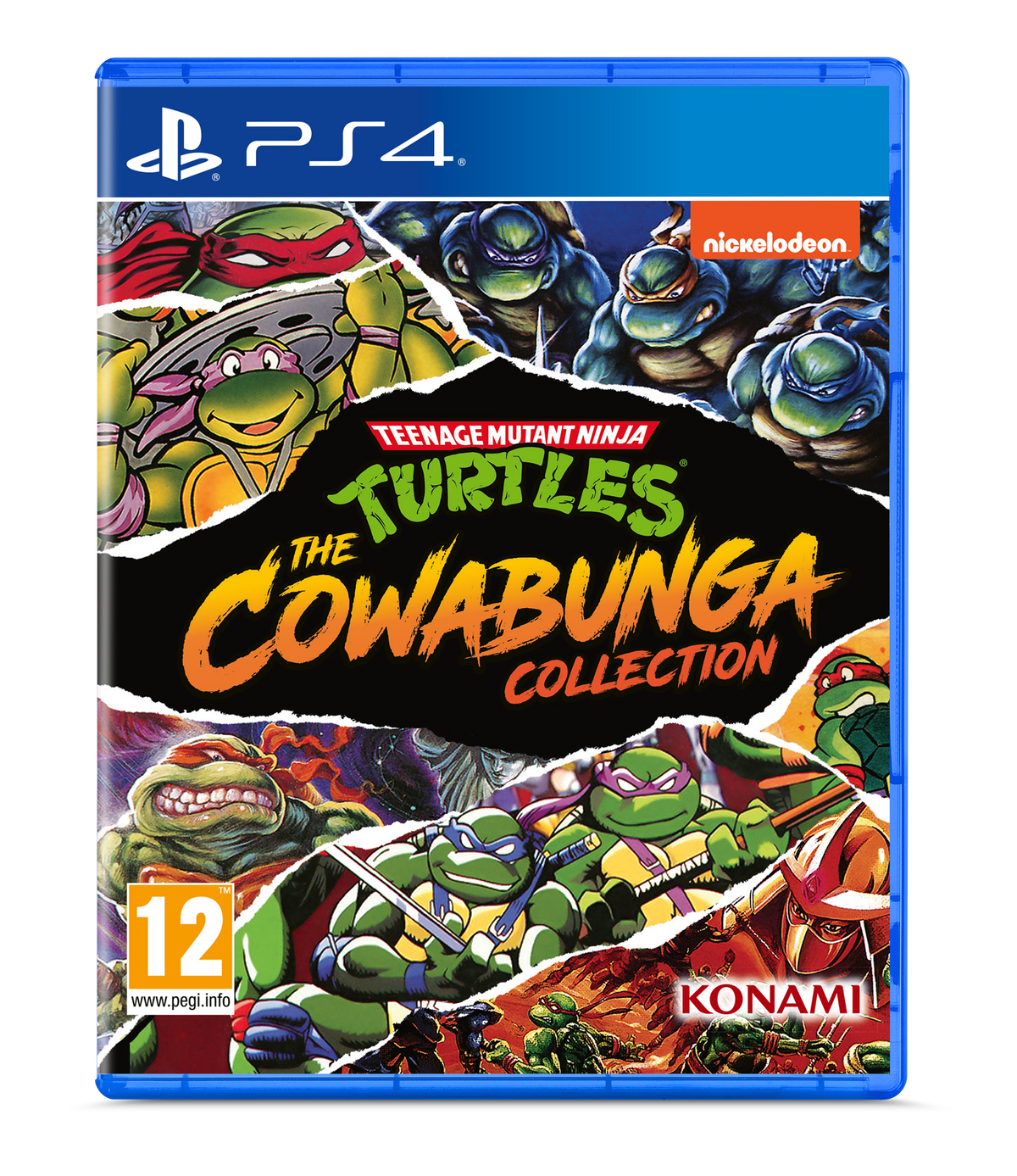 Teenage Mutant Ninja Turtles: The Cowabunga Collection – PlayStation 4 – spilomslag