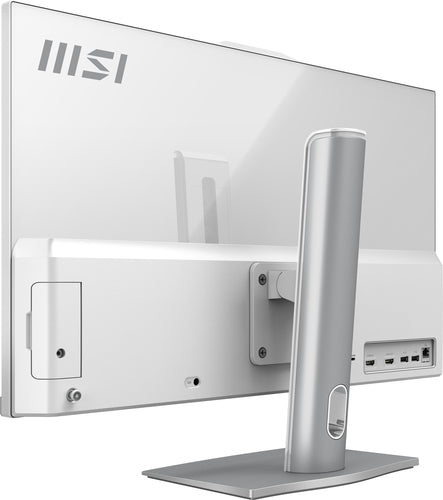 MSI Modern AM272P 1M-1426AT – hvidt kabinet set skråt bagfra