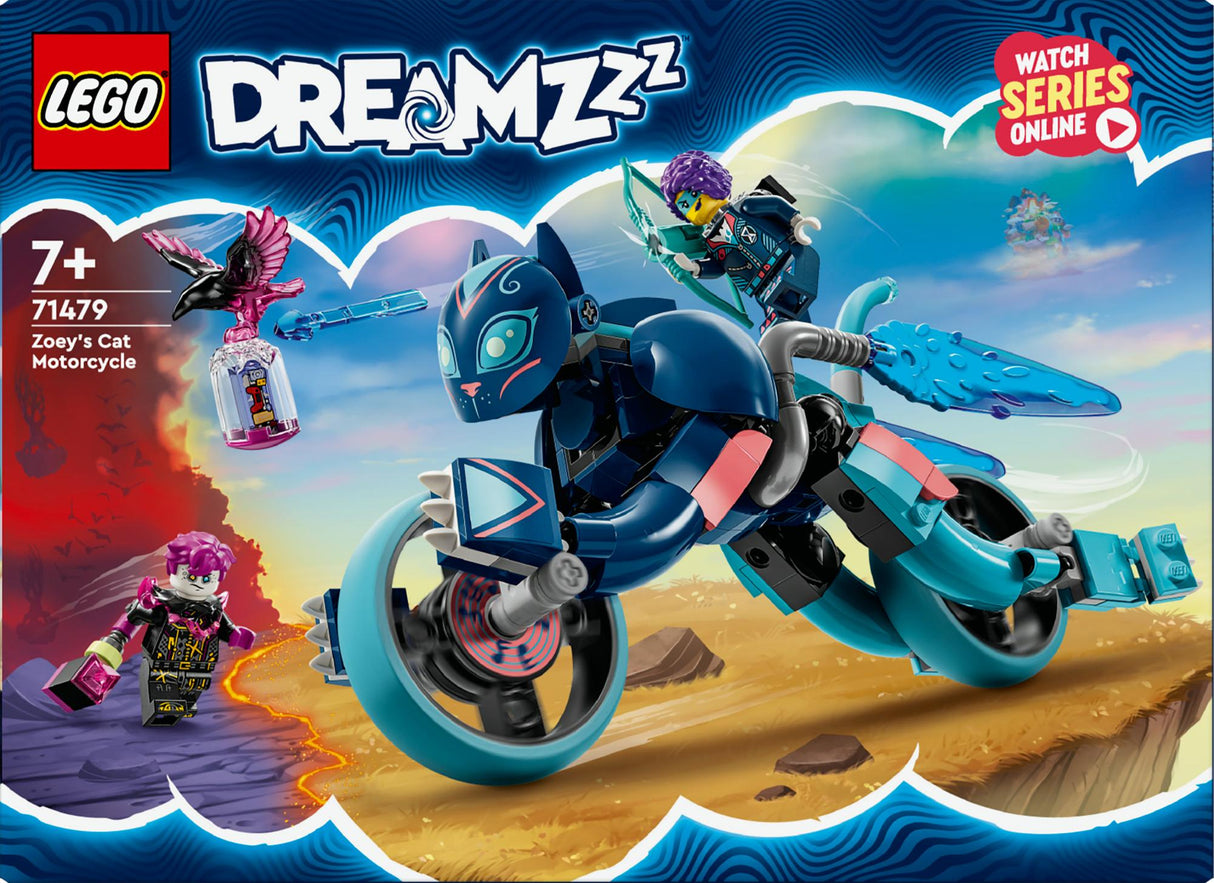 LEGO 71479 DREAMZzz Zoey's Cat Motorcycle LEGO