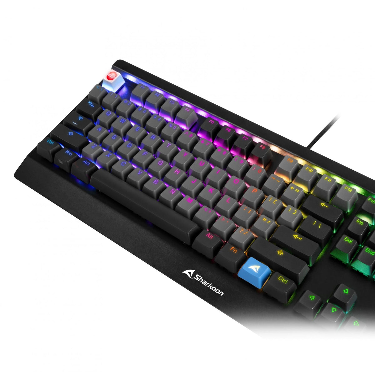 Sharkoon SKILLER SAC20, keycap (black, 114 pieces, ANSI layout (US)) Sharkoon