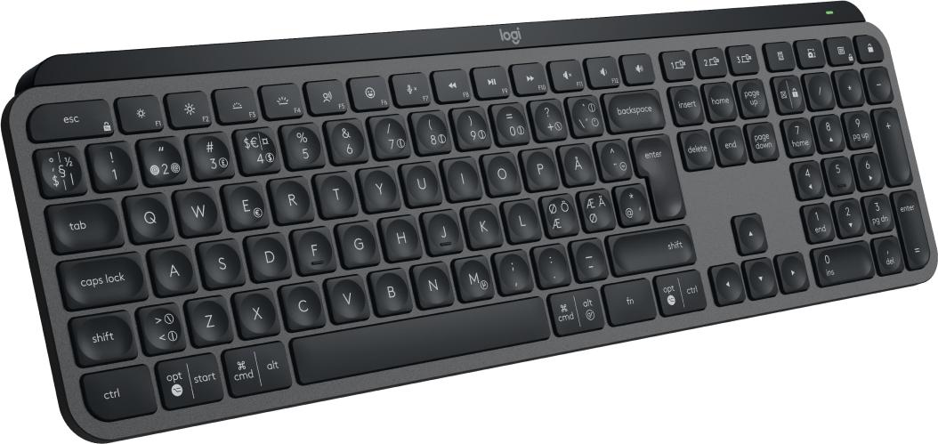 Logitech - MX Keys S Advanced Trådløs Illuminated Tastatur
