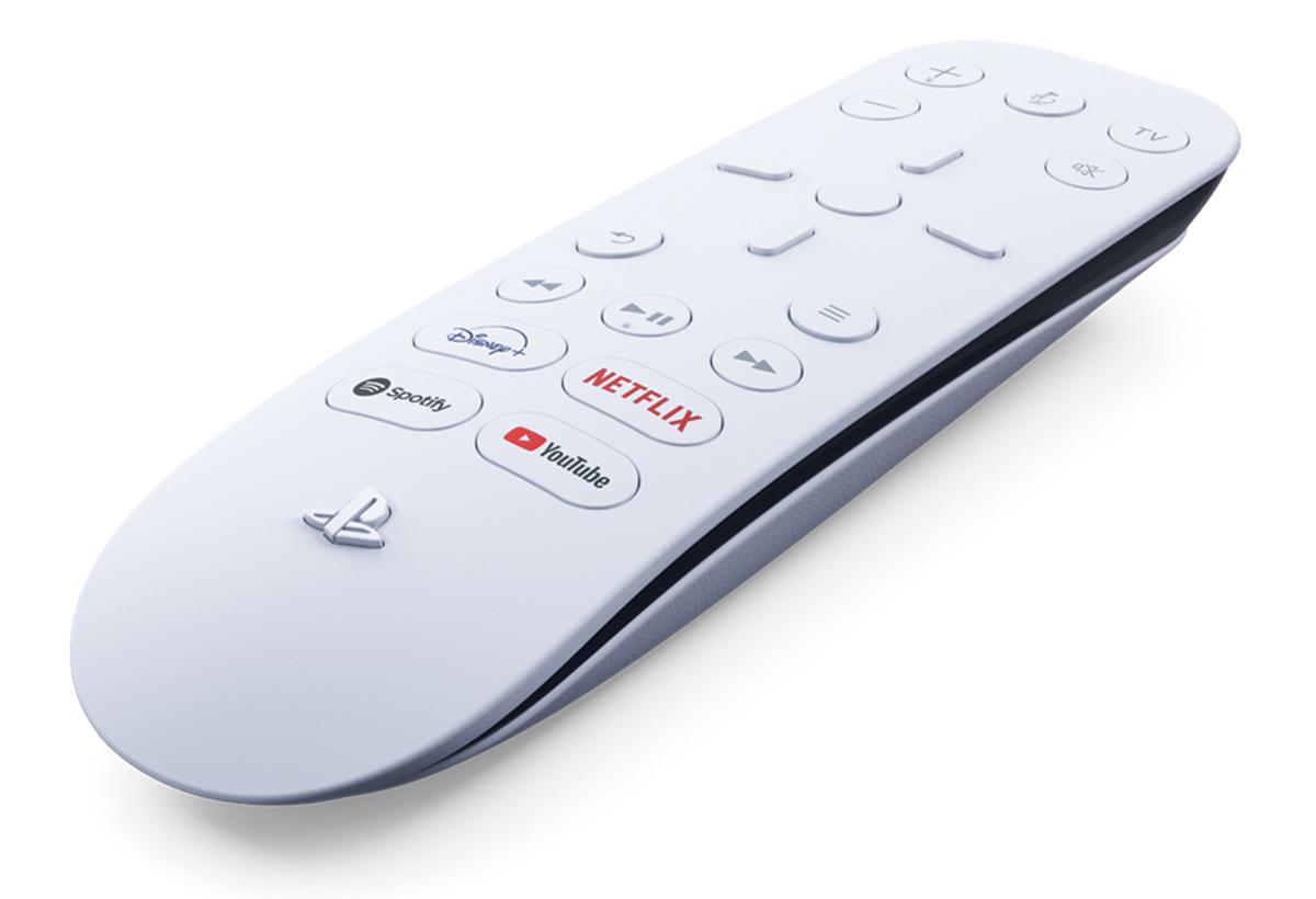 Sony PS5 Media Remote – mediefjernbetjening – produktbillede