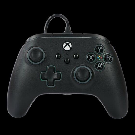 PowerA Advantage Kablet Controller - Xbox Series X/S - m/ Lumectra + RGB LED Strip - Sort