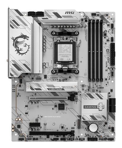 MSI B850 GAMING PLUS WIFI6E bundkort - AM5, ATX - visning 2