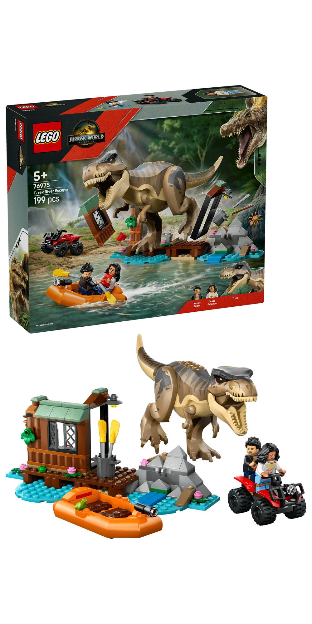 Lego - T. rex River Escape (6533325) LEGO