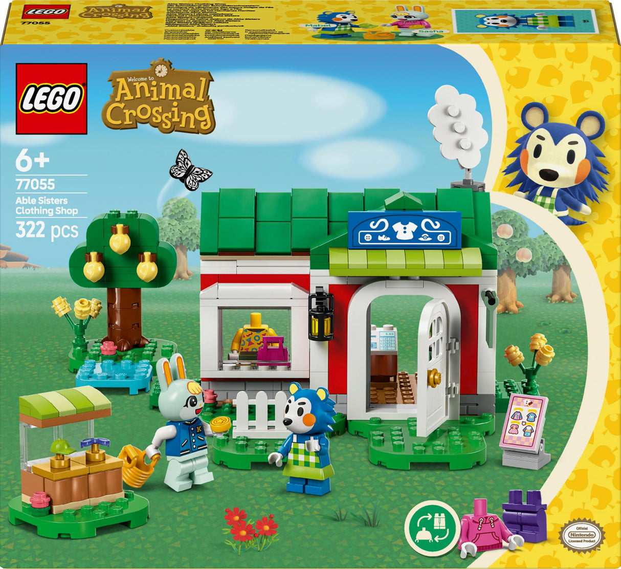 LEGO 77055 Animal Crossing The Tailor Sisters' Tailor Shop LEGO
