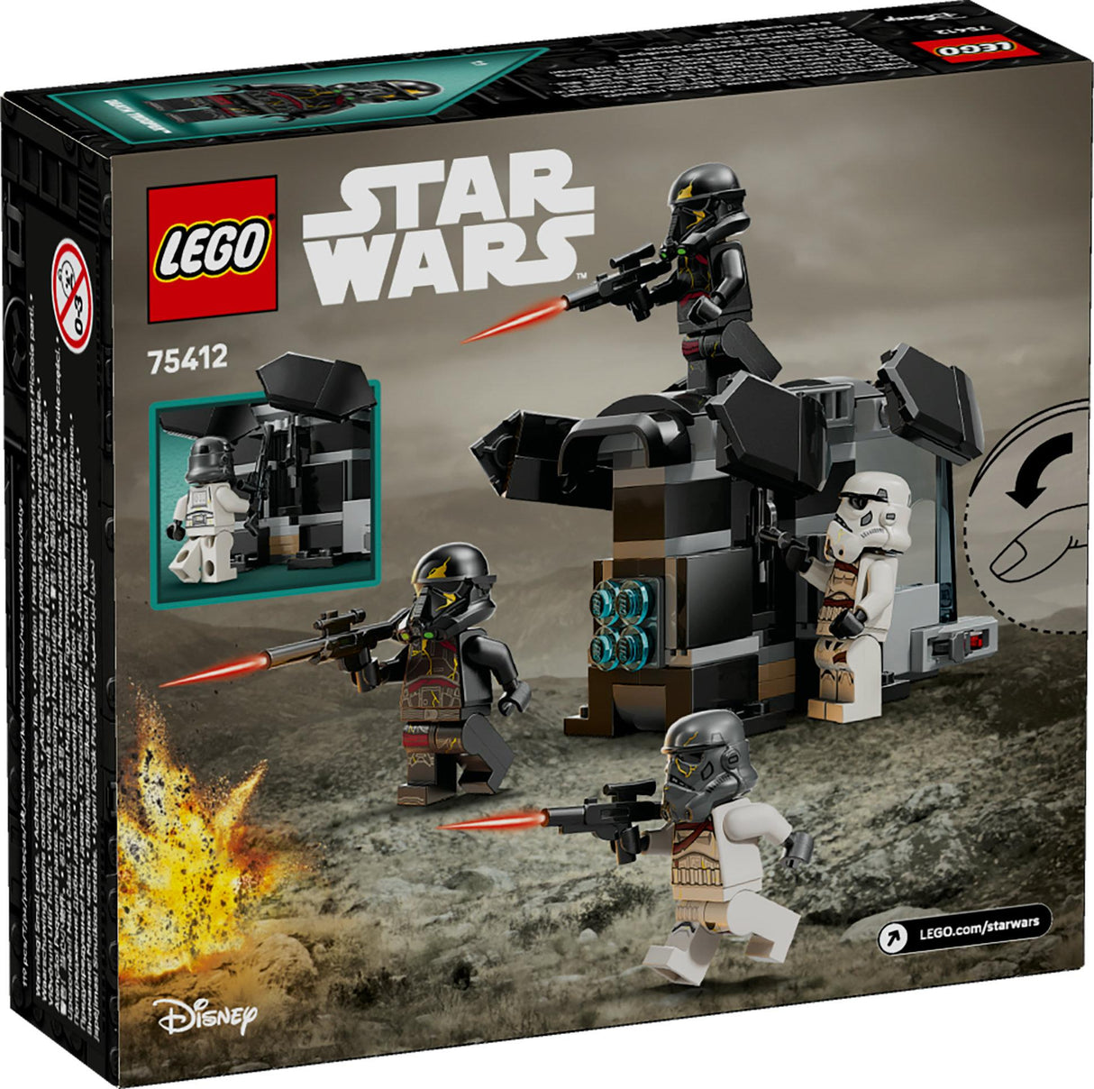 LEGO - Star Wars TM - Death Trooper & Night Trooper Battle Pack (75412) LEGO