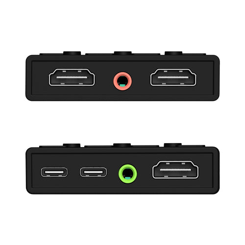 j5create JVA06 – Capture-enhed med to HDMI-indgange – Nærbillede af stik