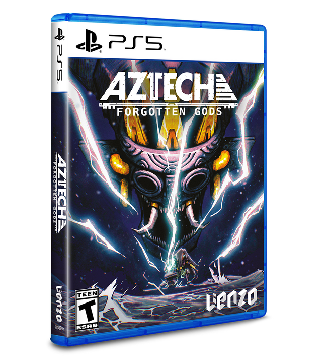 Aztech Forgotten Gods (Limited Run) (Import) – PlayStation 5 – spilomslag