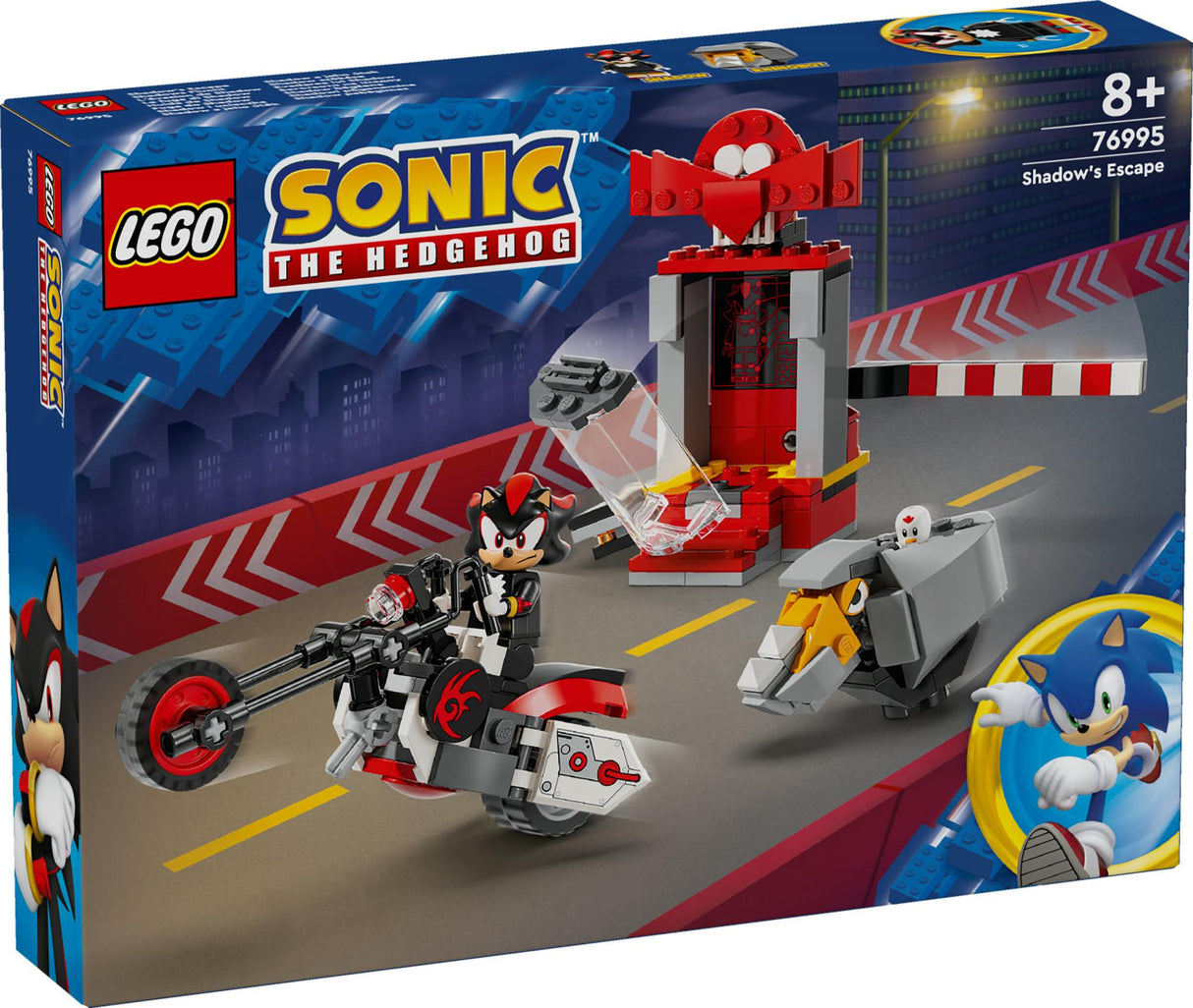 LEGO 76995 Sonic the Hedgehog Shadow the Hedgehog Escape LEGO