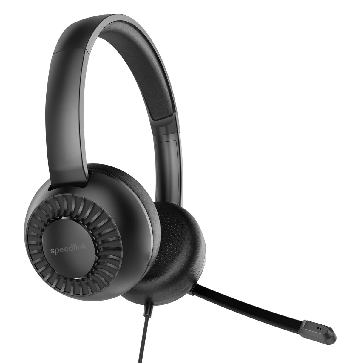 Speedlink - Metis Stereo Headset, 3,5mm Jack with Y-Adapter - Black Speedlink