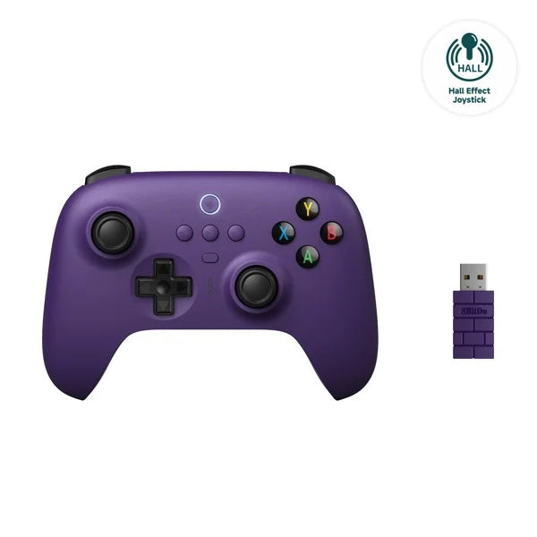 8BitDo Ultimate 2.4G Pad PC Hall Ed/lilla