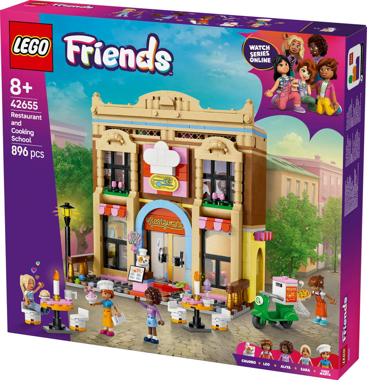 LEGO 42655 Friends Restaurant and Cooking School LEGO