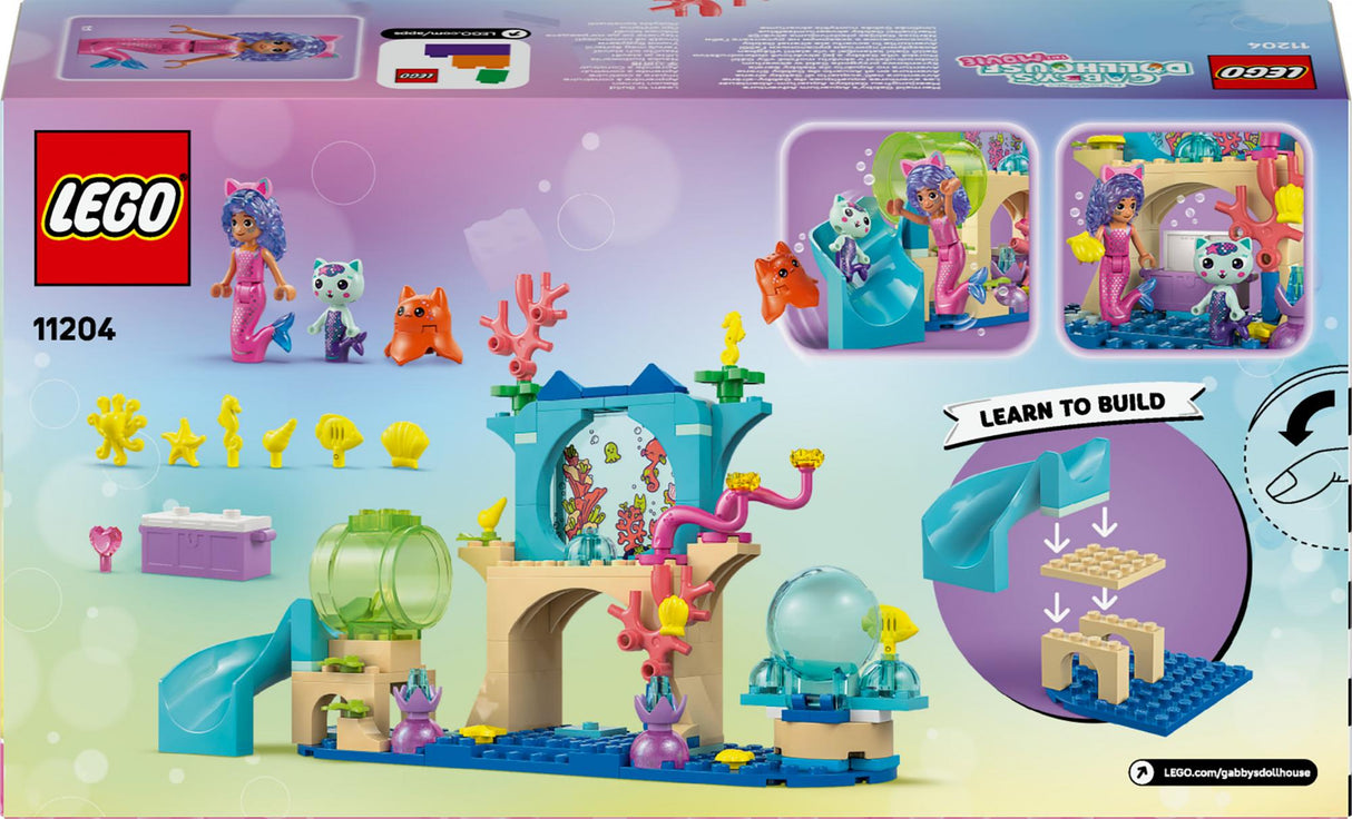 LEGO - Gabby's Dollhouse - Mermaid Gabby's Aquarium Adventure (11204) LEGO