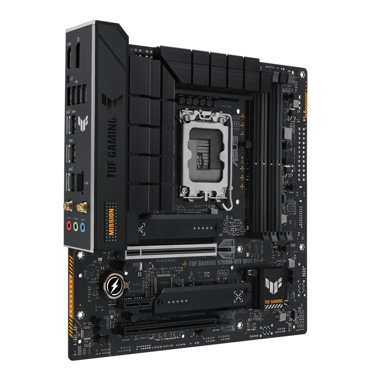 ASUS TUF GAMING B760M-BTF WIFI D4 (mATX, B760, LGA 1700, DDR4) ASUS
