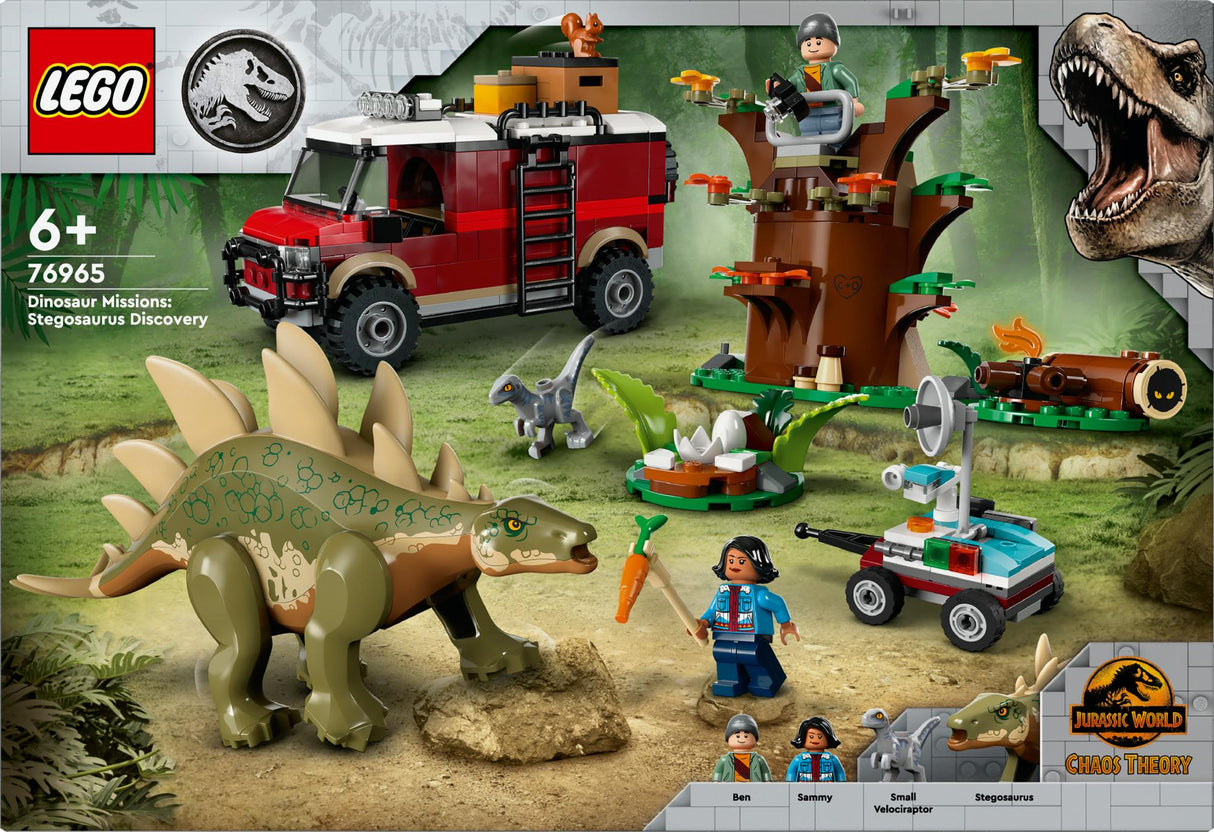LEGO - Jurassic World - Dinosaur Missions: Stegosaurus Discovery (76965) LEGO