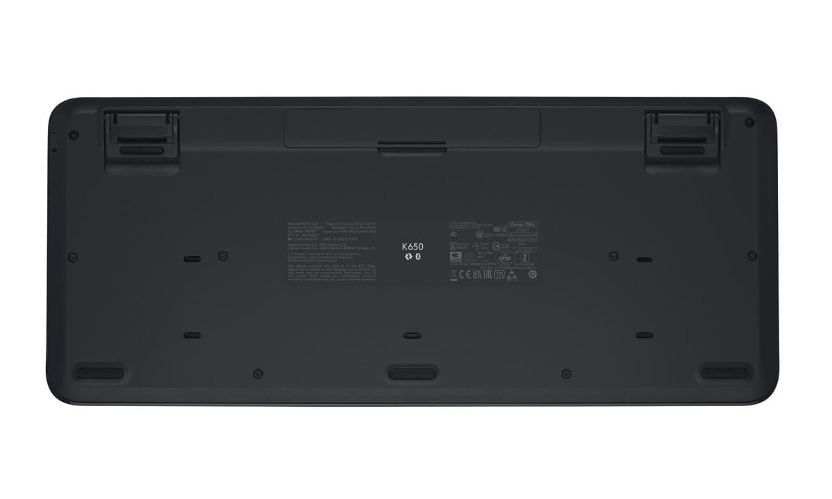 Logitech - Signature K650 Keyboard ( Nordic ) - Graphite Logitech