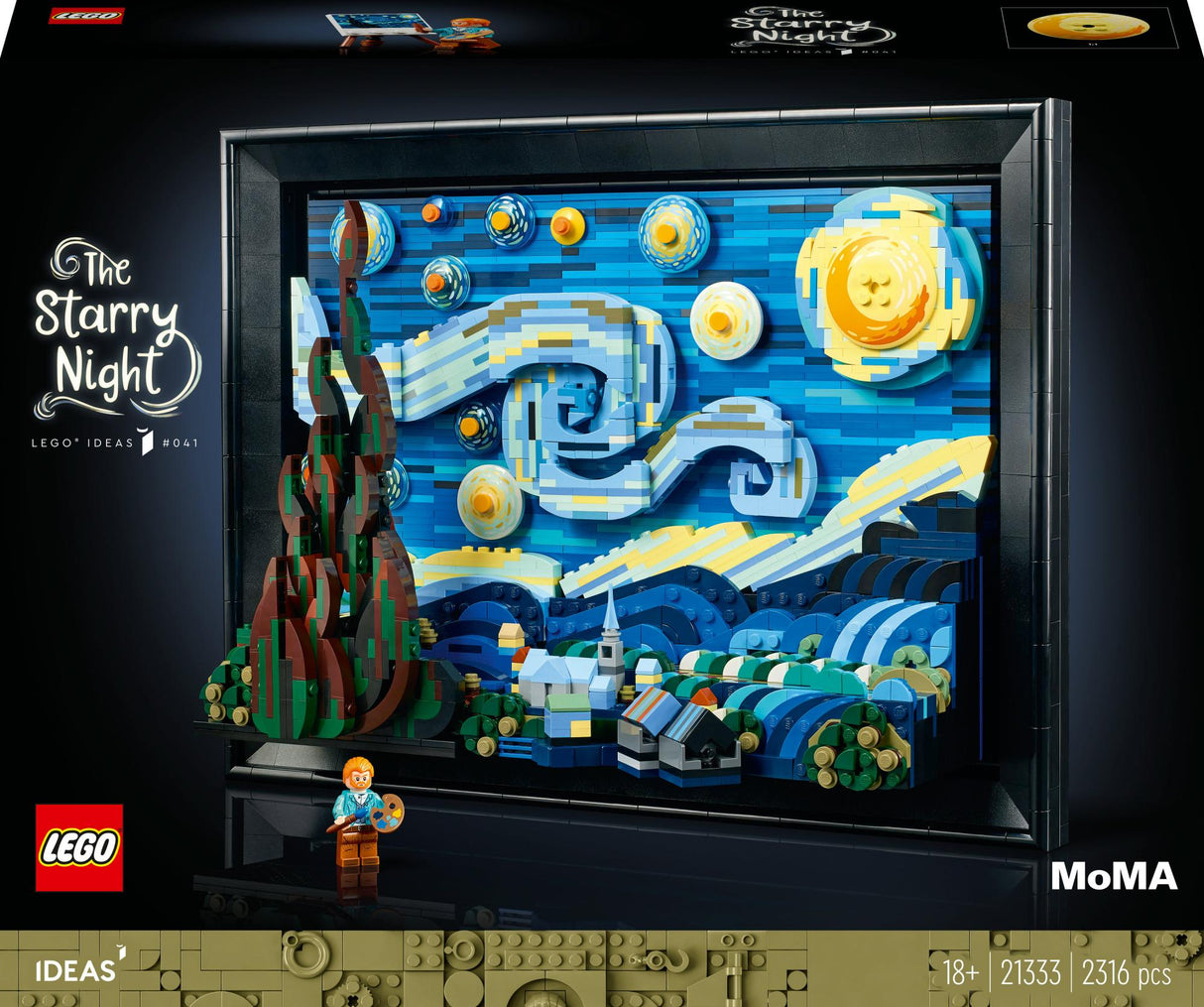 LEGO 21333 Ideas Vincent van Gogh - Starry Night LEGO