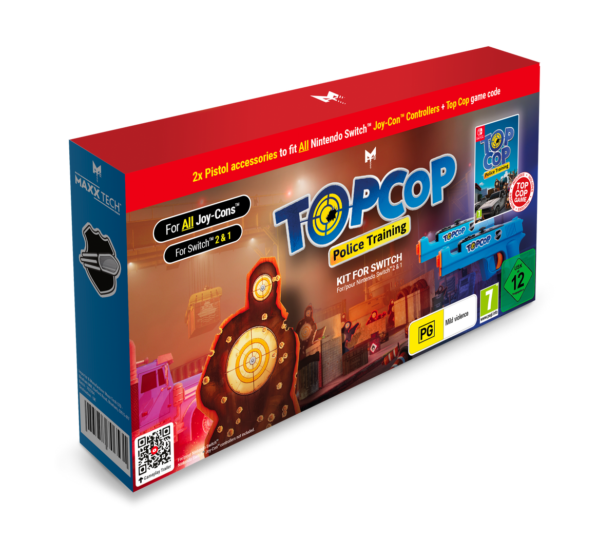 Top Cop: Police Training Game and Gun Kit – Nintendo Switch – spilomslag