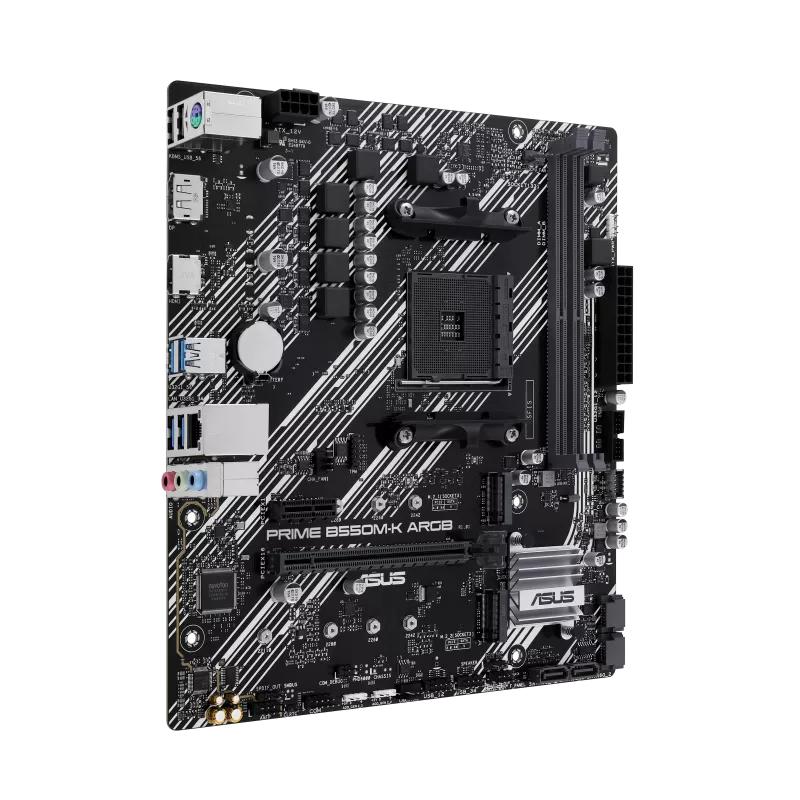ASUS PRIME B550M-K ARGB (mATX, B550, AM4) ASUS
