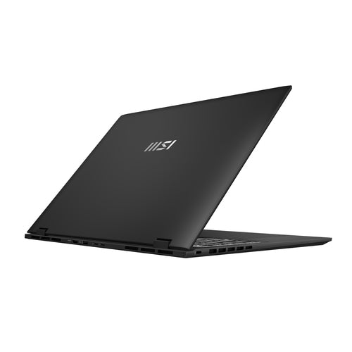 MSI Prestige 16 AI Evo B1MG-234FRNN – bagside fra en anden vinkel