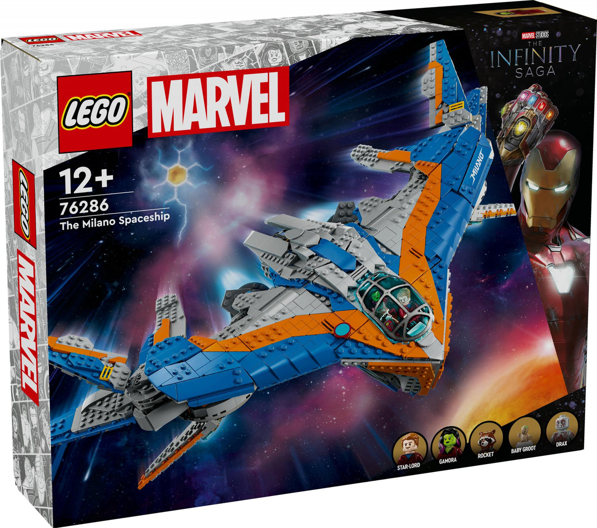 LEGO 76286 Marvel Super Heroes Guardians of the Galaxy: The Milano, construction toy LEGO
