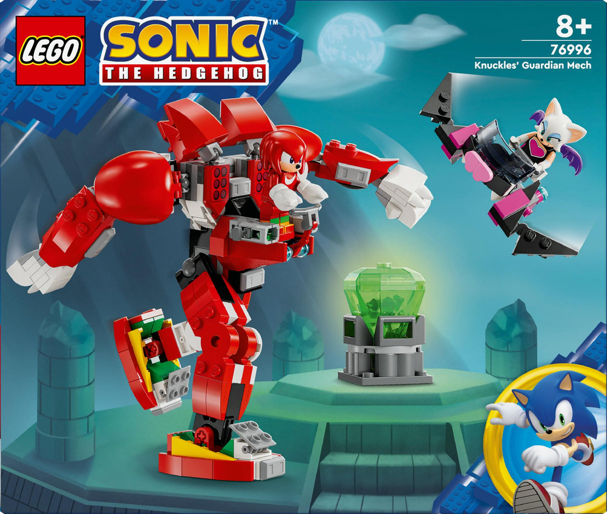 LEGO 76996 Sonic the Hedgehog Knuckles' Guardian Mech Construction Toy LEGO
