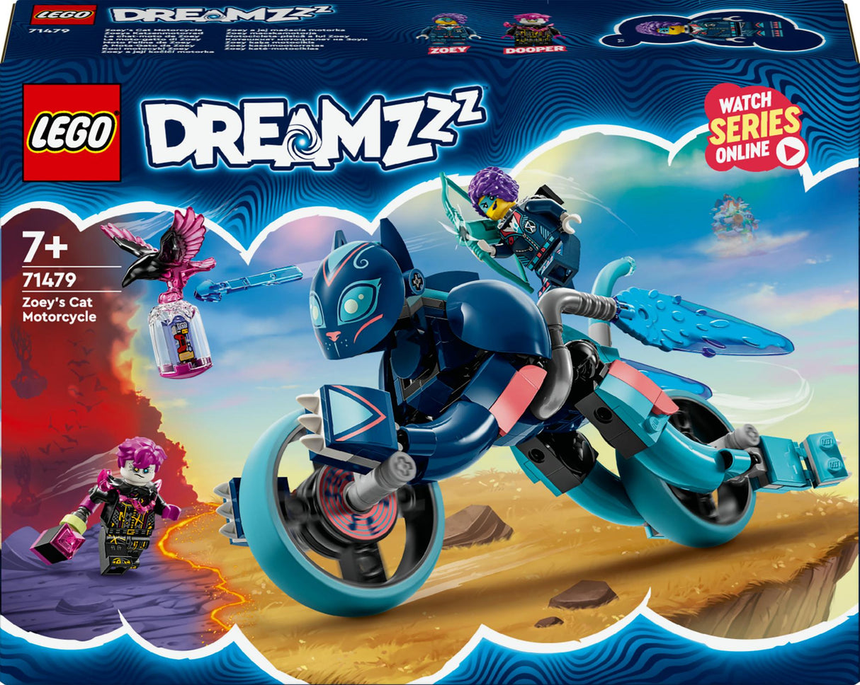 LEGO 71479 DREAMZzz Zoey's Cat Motorcycle LEGO