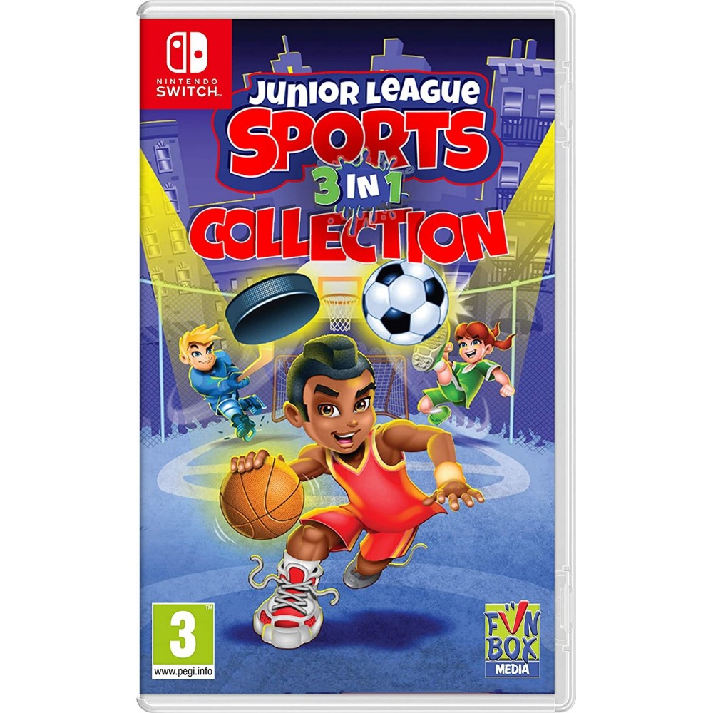 Junior League Sports 3 in 1 Collection (Import) – omslag til Nintendo Switch
